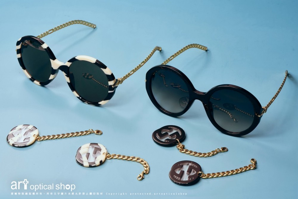 Gucci GG0726S 迷鏈系列太陽眼鏡（附鏈飾）